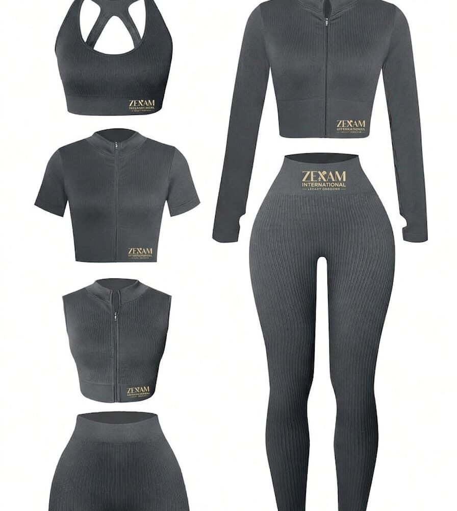 Women's Activewear Set | Premium Sports Bra, High-Waist Leggings & Gym Shorts | OEM Private Label Manufacturer
